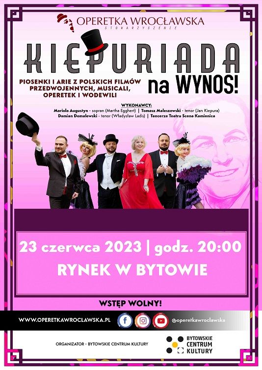 Plakat KIEPURIADA NA WYNOS!