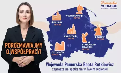 Pomorskie w trasie - spotkania z Wojewodą