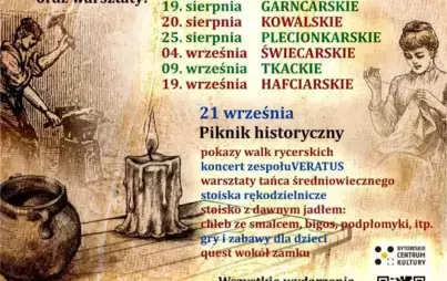 Bytów: Piknik Historyczny na zamku