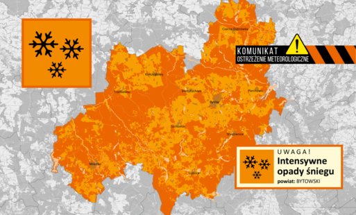 Zdjęcie do Uwaga!!Intensywne opady śniegu!!