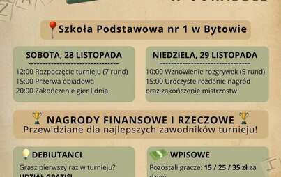 Zdjęcie do Byt&oacute;w: Mistrzostwa w scrabble