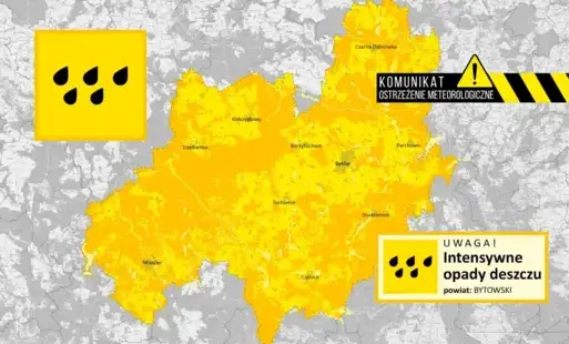 Zdjęcie do Uwaga!Intensywne opady deszczu! 
