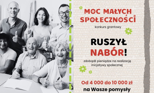 Zdjęcie do Do 10 tys. zł na lokalne inicjatywy. Ruszył nab&oacute;r do &bdquo;Akumulatora Społecznego&rdquo;