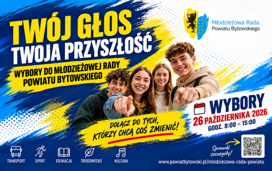 Wybory do Młodzieżowej Rady Powiatu Bytowskiego