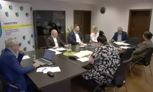 Posiedzenie Zarządu Powiatu Bytowskiego