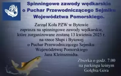Zdjęcie do Spinningowe Zawody Wędkarskie o Puchar Przewodniczącego Sejmiku Wojew&oacute;dztwa Pomorskiego