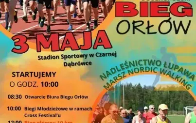 Zdjęcie do Og&oacute;lnopolski Bieg Orł&oacute;w w Czarnej Dąbr&oacute;wce